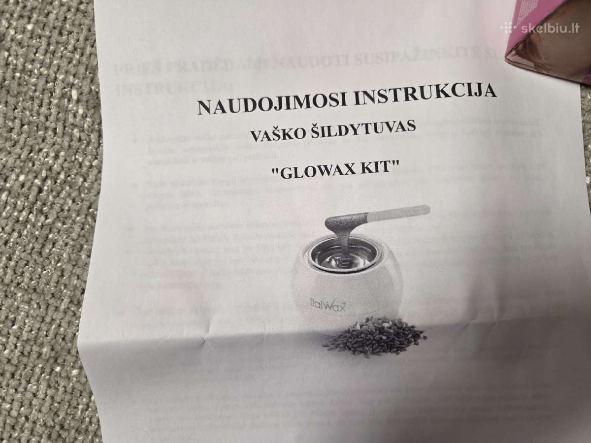 Italwax vaško šildytuvas - nuotraukos Nr. 3