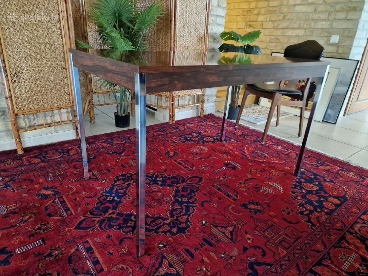 Vintažinis mid century Bauhaus st.valgomojo stalas - nuotraukos Nr. 3