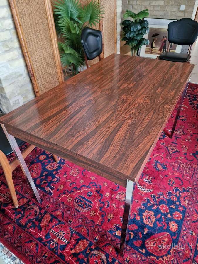 Vintažinis mid century Bauhaus st.valgomojo stalas - nuotraukos Nr. 12