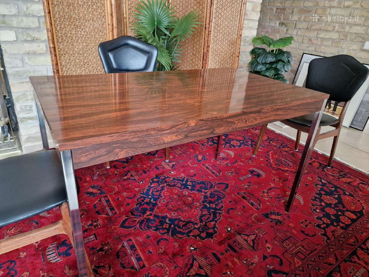 Vintažinis mid century Bauhaus st.valgomojo stalas - nuotraukos Nr. 14