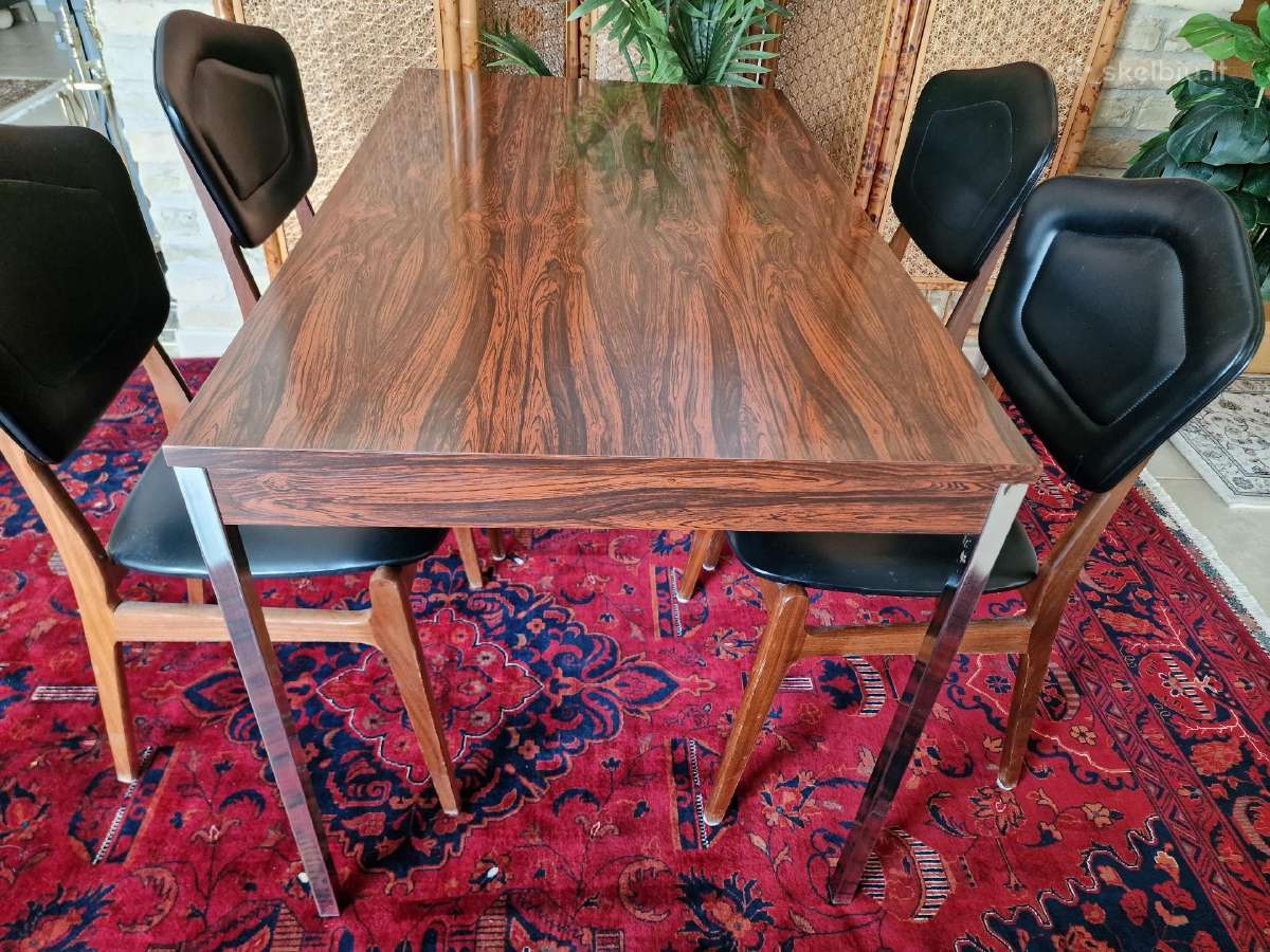 Vintažinis mid century Bauhaus st.valgomojo stalas - nuotraukos Nr. 29