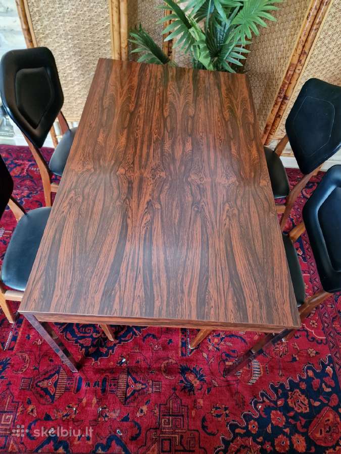 Vintažinis mid century Bauhaus st.valgomojo stalas - nuotraukos Nr. 31