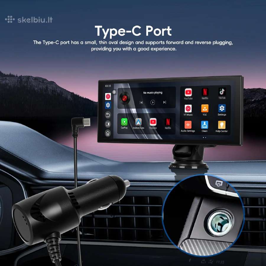 Universali multimedija Carplay su registratoriumi - nuotraukos Nr. 7