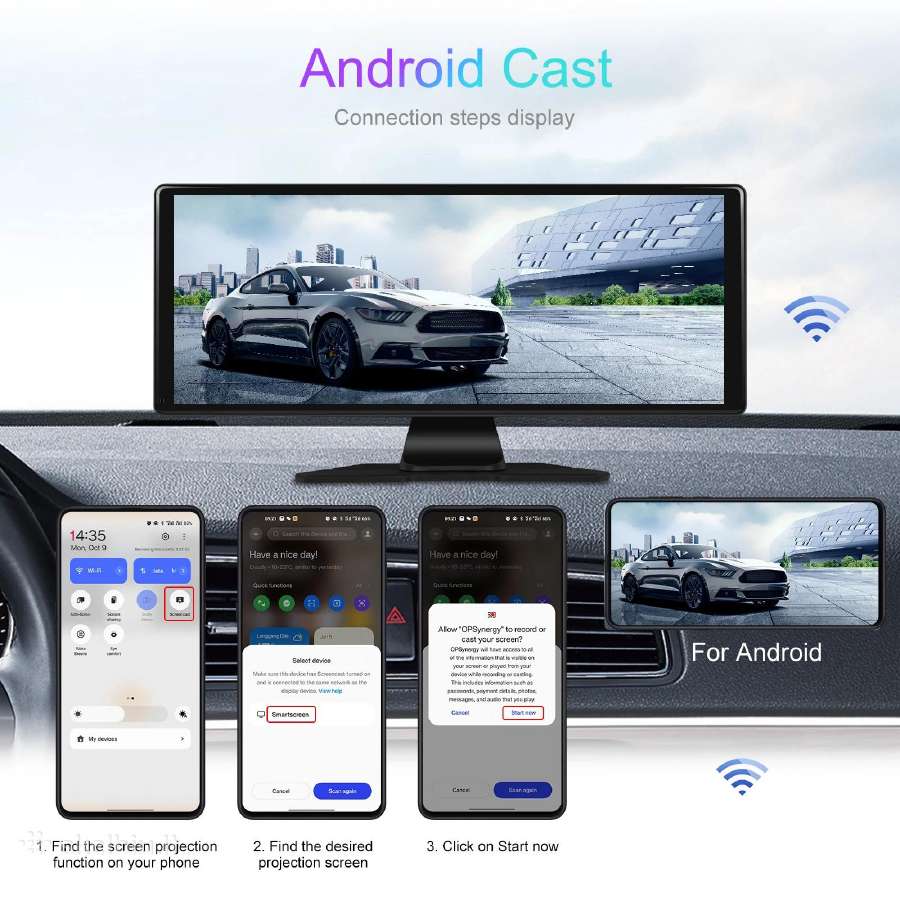 Universali multimedija Carplay su registratoriumi - nuotraukos Nr. 20