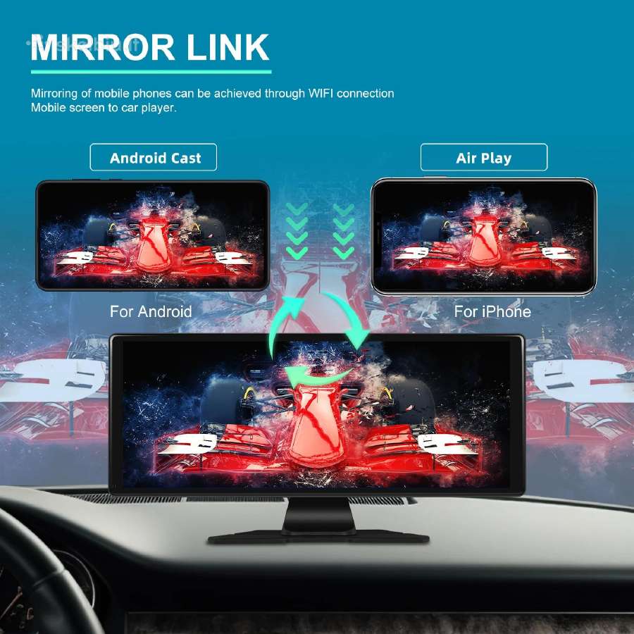 Universali multimedija Carplay su registratoriumi - nuotraukos Nr. 22