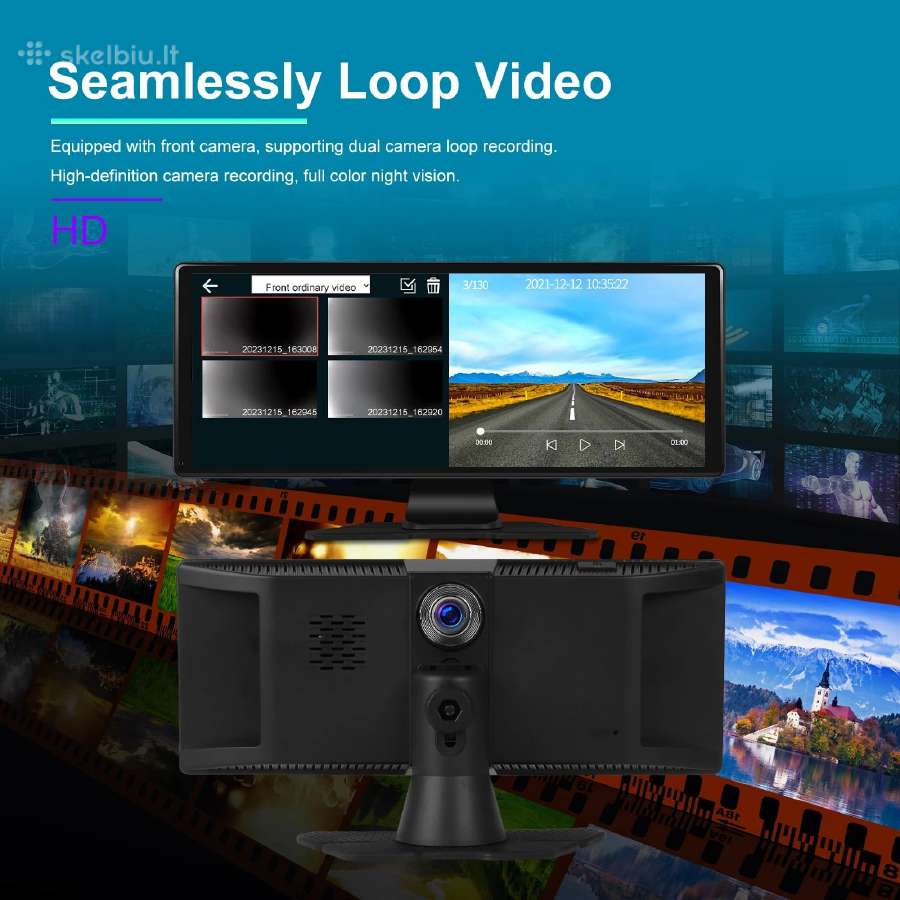 Universali multimedija Carplay su registratoriumi - nuotraukos Nr. 24