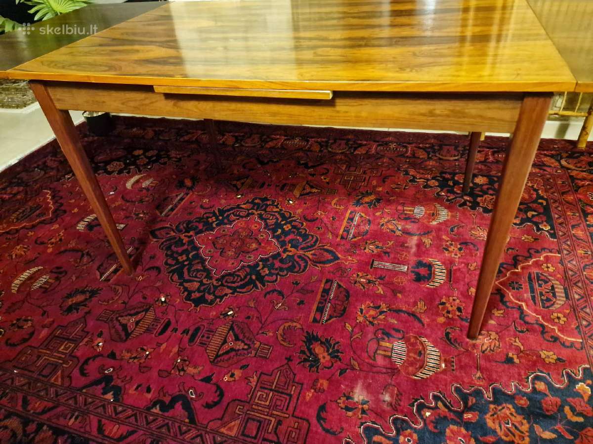 Prabangus mid century palisandro valgomojo stalas - nuotraukos Nr. 3