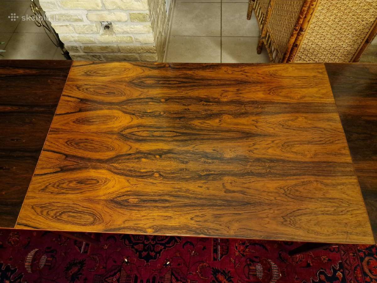 Prabangus mid century palisandro valgomojo stalas - nuotraukos Nr. 7
