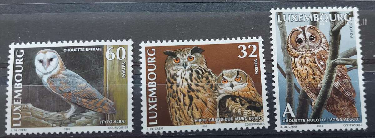 Liuksemburgas 1999 apuokai, švarus Michel 1466-146