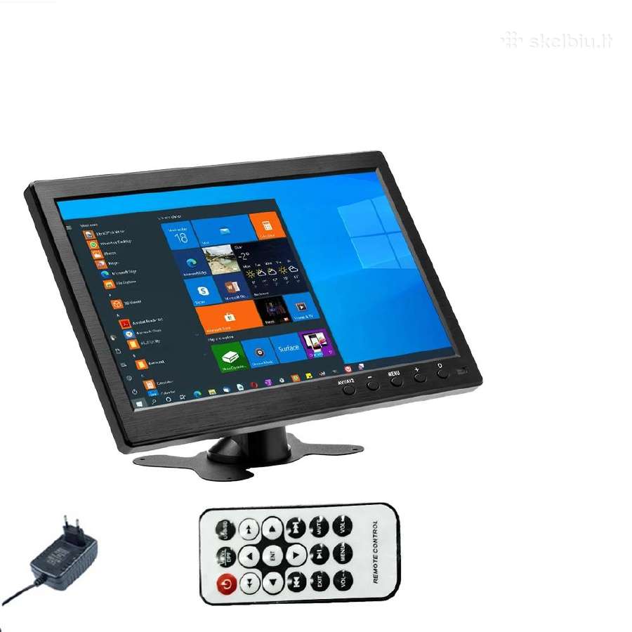 10 Colių mini monitorius laisvai montuojamas