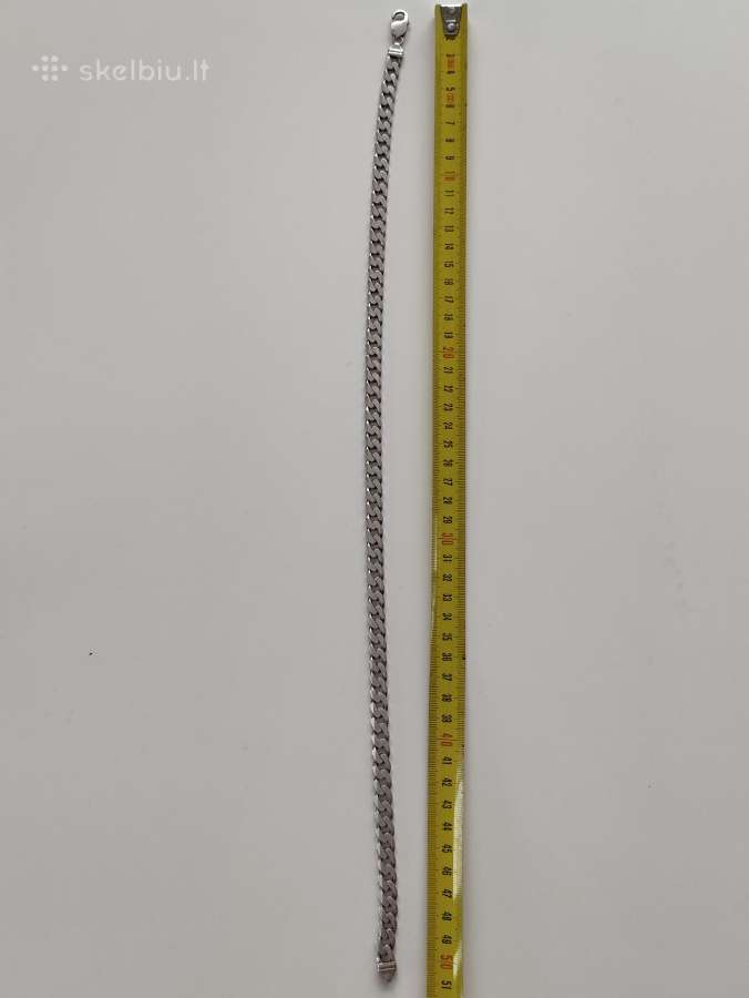 Sidabrinė grandinėlė 62,30 gr.praba 925 - nuotraukos Nr. 3