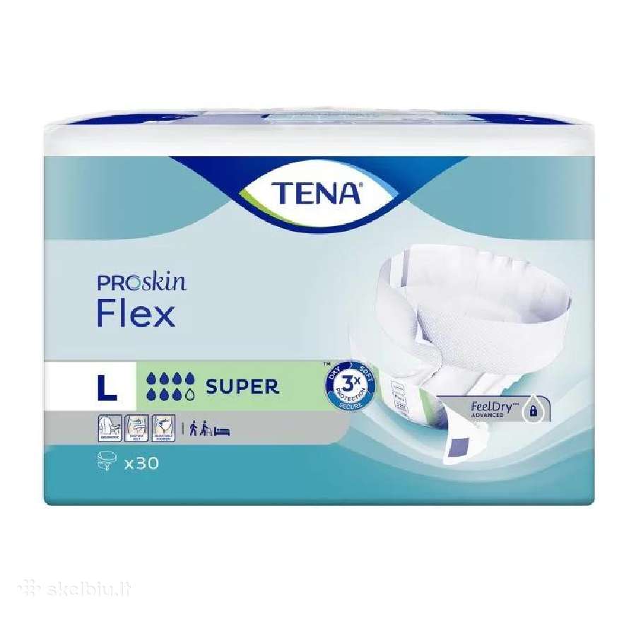 Sauskelnės suaugusiems Tena / Seni M L XL dydis - nuotraukos Nr. 10