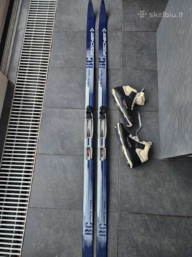 Lygumų slidės Fischer Backcountry 170cm su žvynais