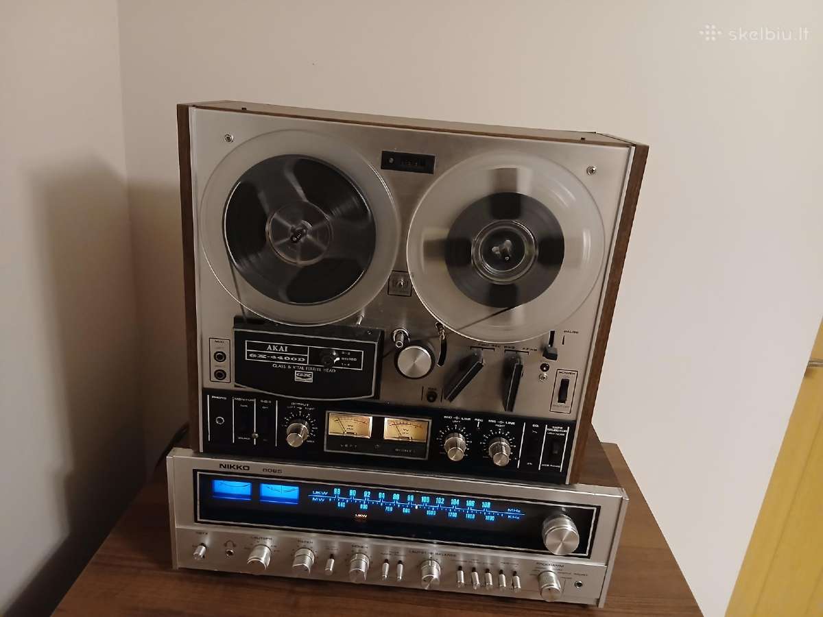 Akai GX-4400nikko 8085dali SL-7 - nuotraukos Nr. 2