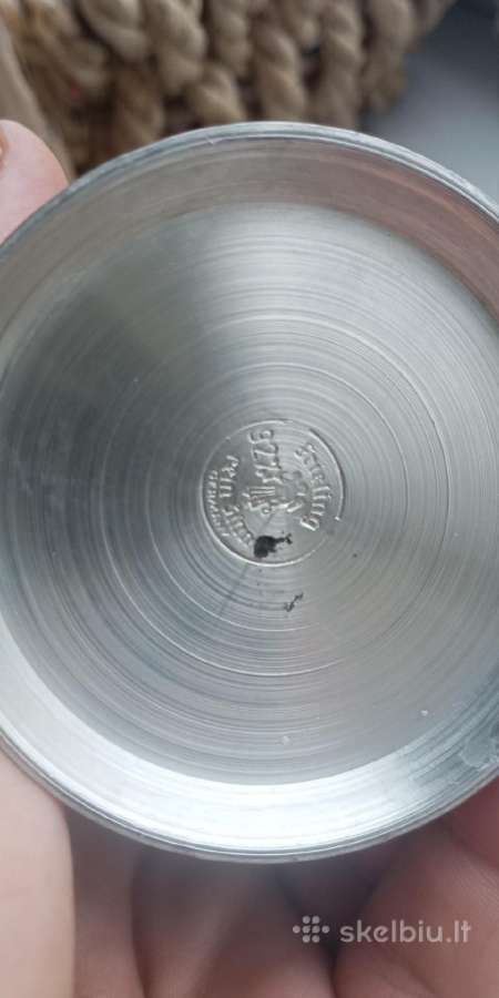 Vokiškos metalinės taurės - nuotraukos Nr. 4