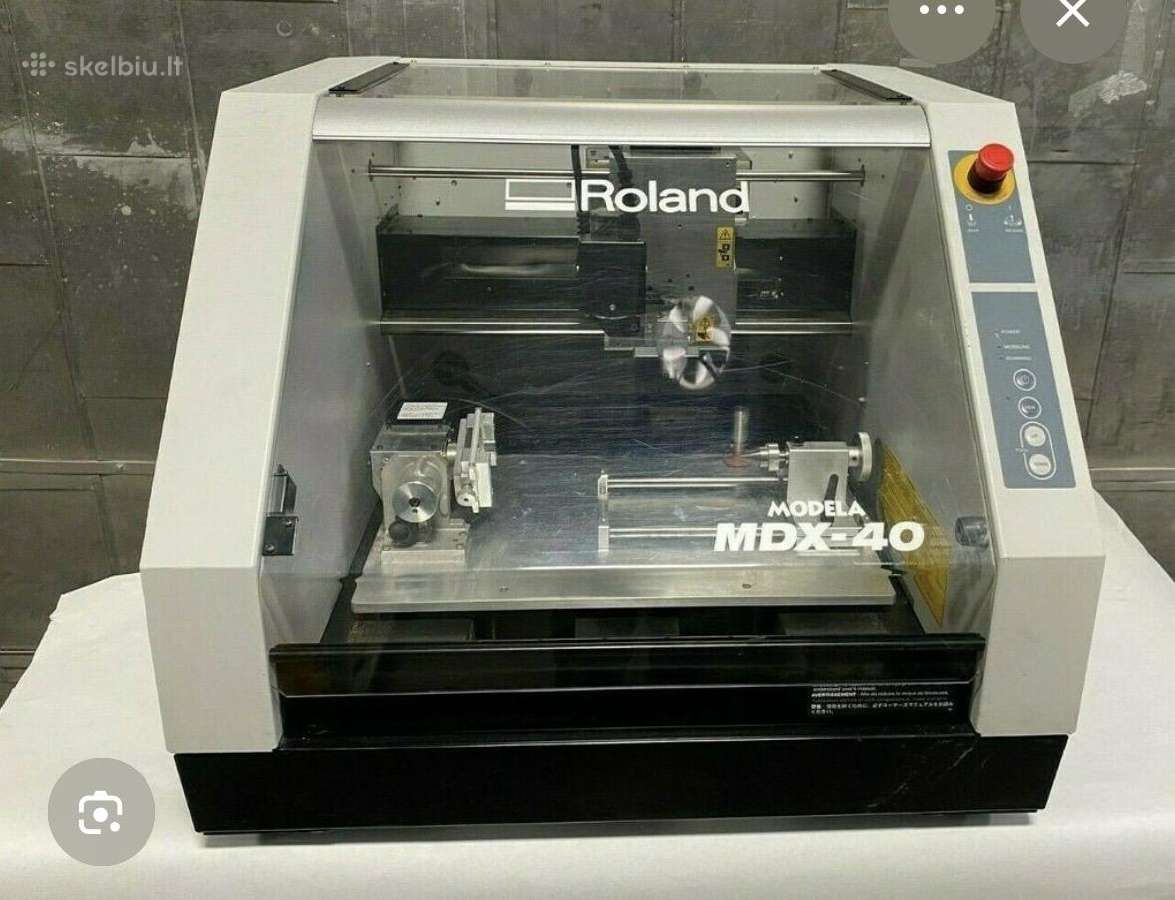 Parduodamos CNC roland Mdx-40 staklės