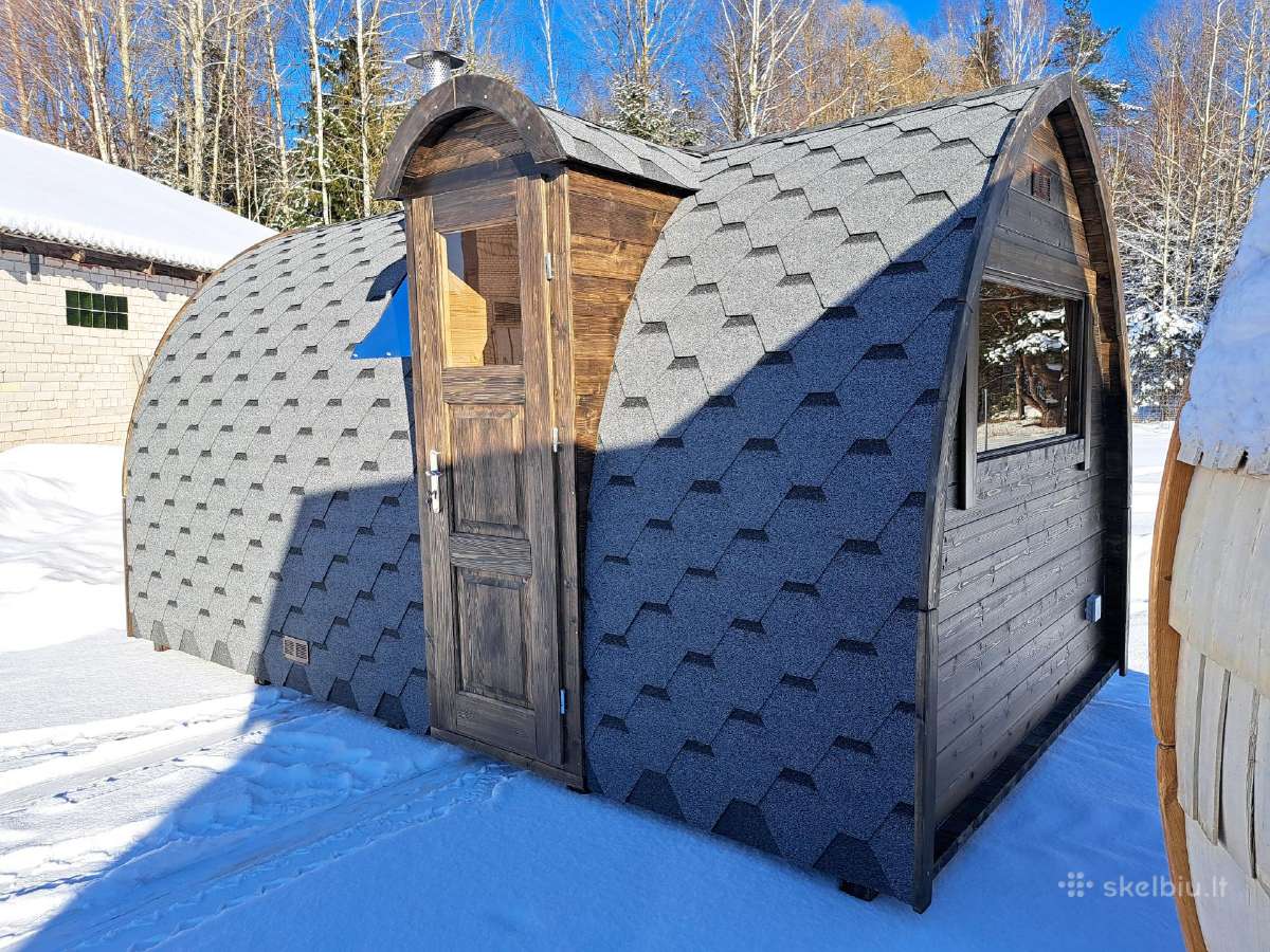 Lauko pirtys pirtelės Iglu