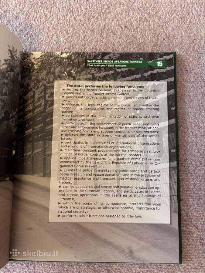Parduodami albumai skirti Valstybės sienos apsauga - nuotraukos Nr. 4