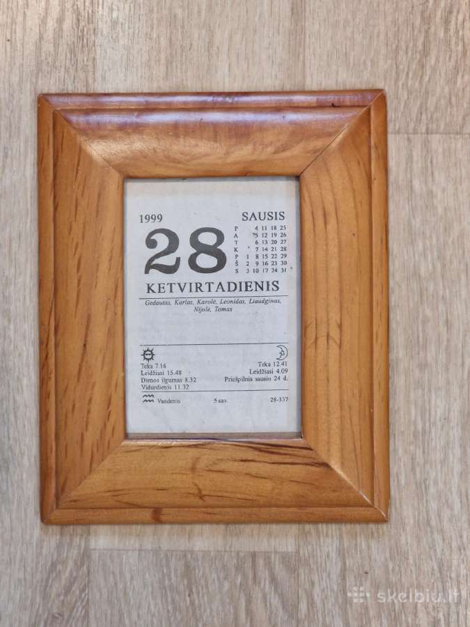 Kalendorius - nuotraukos Nr. 5