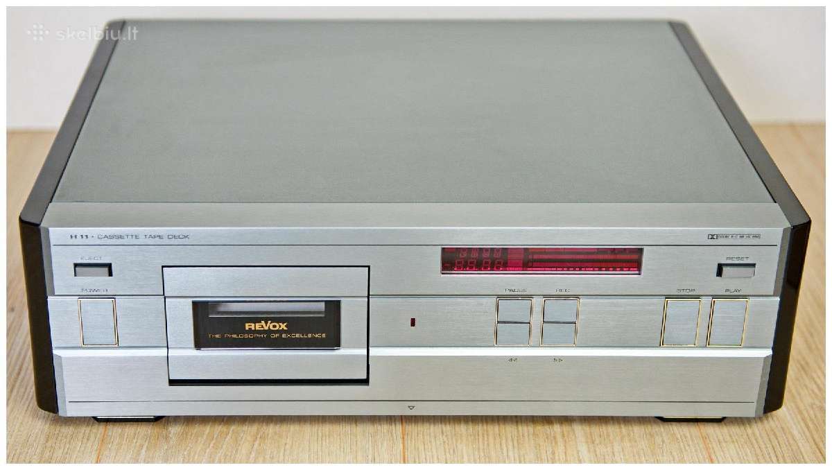 Kasetine deka Teac V-900x Revox H11 Sony Ta-f770es - nuotraukos Nr. 10