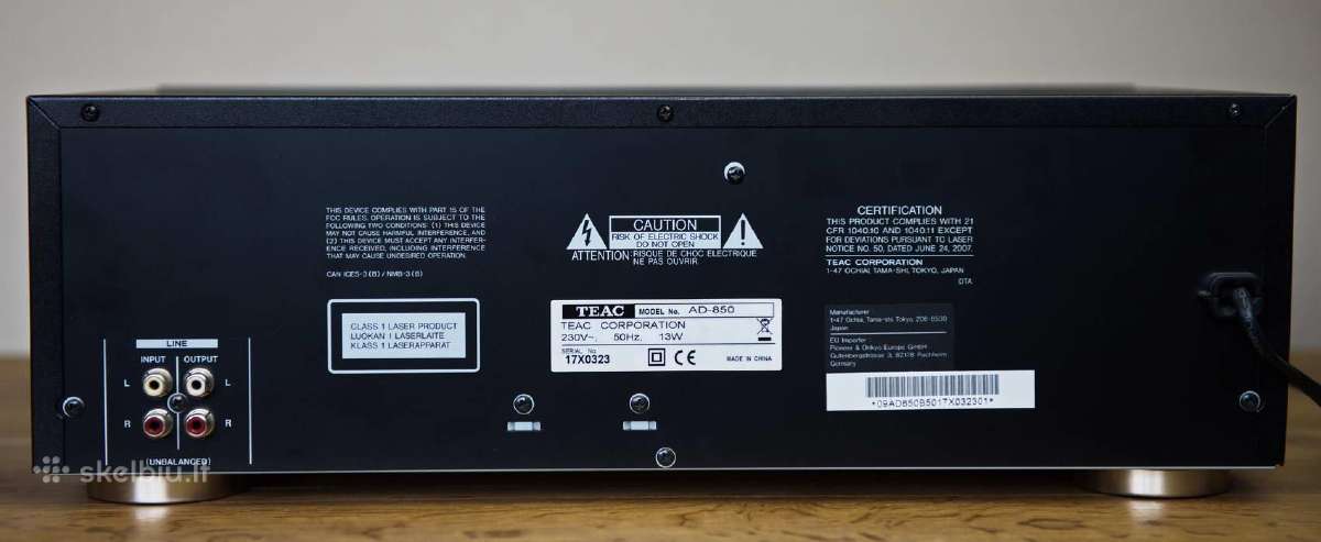 Marantz Pmd510 Pioneer Teac Ad-850cd - nuotraukos Nr. 23