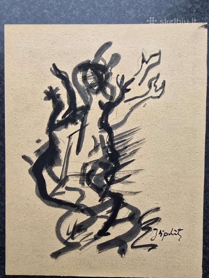 Litvako Žako Lipšico (Jaques Lipchitz) paveikslas