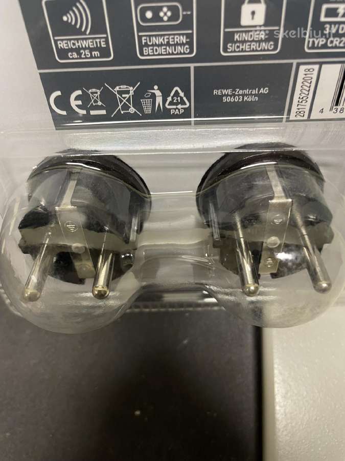 Rinkinys 2x Lauko lizdas + nuotolinio valdymo pult - nuotraukos Nr. 4