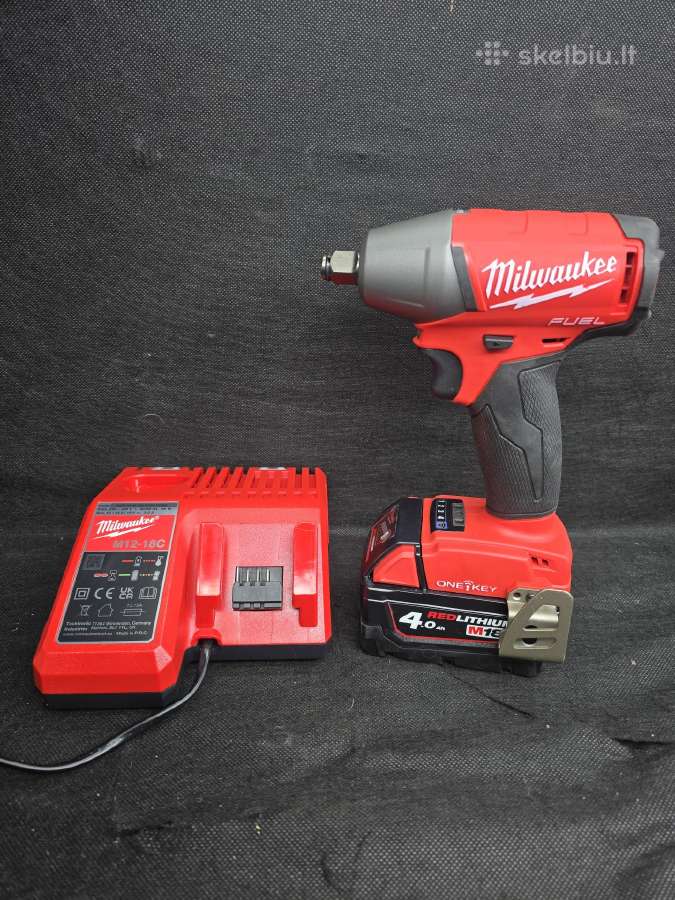 Smūginis veržliasukis Milwaukee M18 Fhiw2f12-502x - nuotraukos Nr. 4