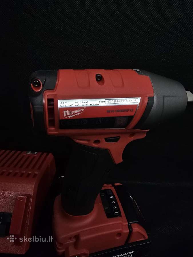 Smūginis veržliasukis Milwaukee M18 Fhiw2f12-502x - nuotraukos Nr. 5