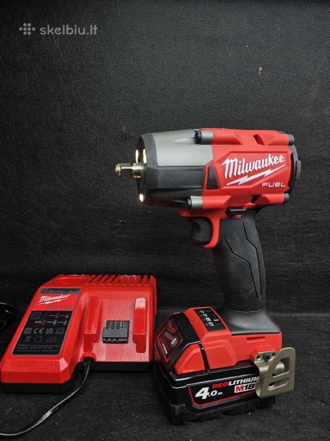 Smūginis veržliasukis Milwaukee M18 Fhiw2f12-502x - nuotraukos Nr. 6