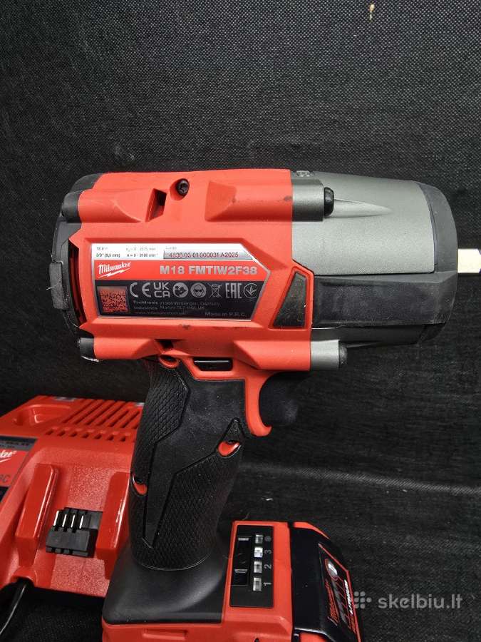 Smūginis veržliasukis Milwaukee M18 Fhiw2f12-502x - nuotraukos Nr. 8