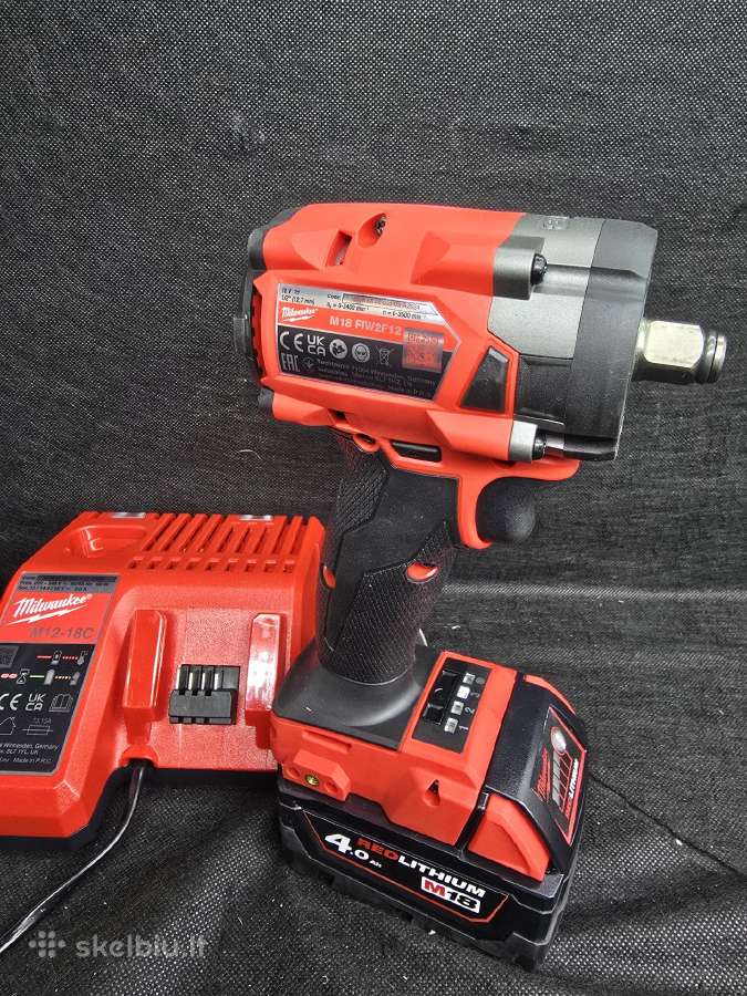 Smūginis veržliasukis Milwaukee M18 Fhiw2f12-502x - nuotraukos Nr. 10