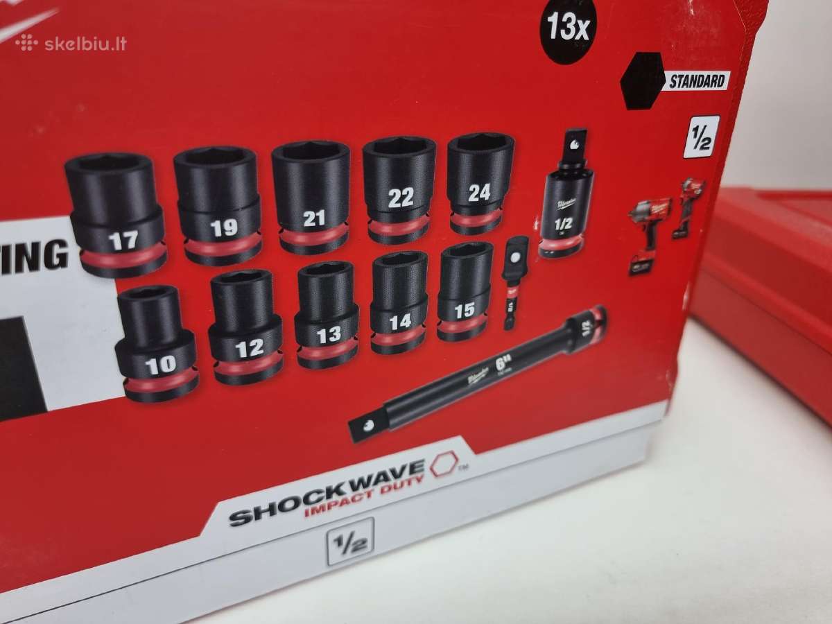 Smūginis veržliasukis Milwaukee M18 Fhiw2f12-502x - nuotraukos Nr. 34