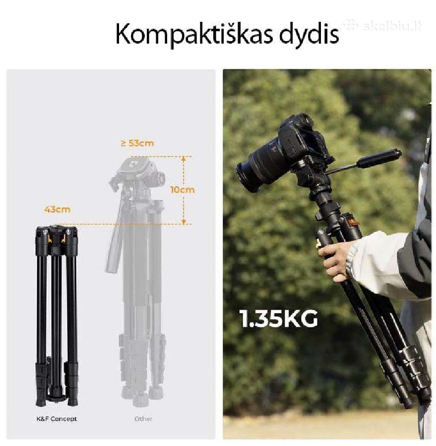 Profesionalus „k&f Concept“ trikojis stovas 190 cm - nuotraukos Nr. 2