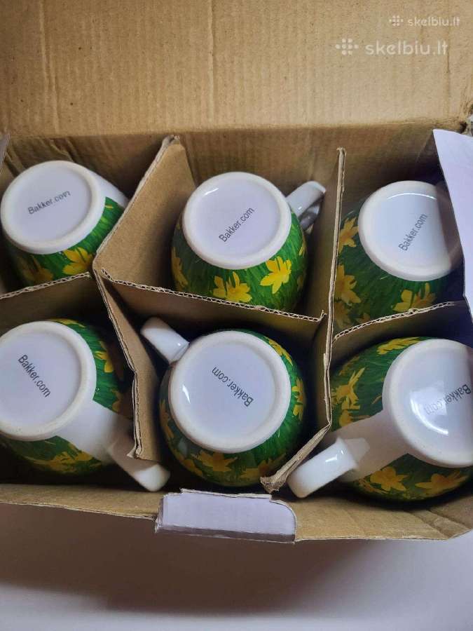 "Bakker" Puodelių komplektas 6vnt - nuotraukos Nr. 2