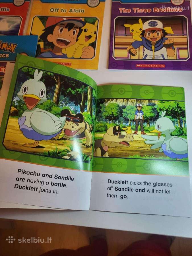 Pokemon mokomasis skaitymo rinkinys vaikams - nuotraukos Nr. 5
