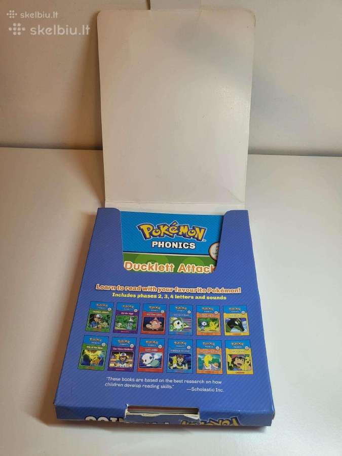 Pokemon mokomasis skaitymo rinkinys vaikams - nuotraukos Nr. 6
