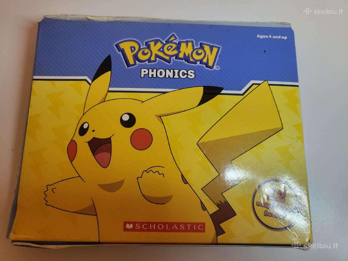 Pokemon mokomasis skaitymo rinkinys vaikams - nuotraukos Nr. 2