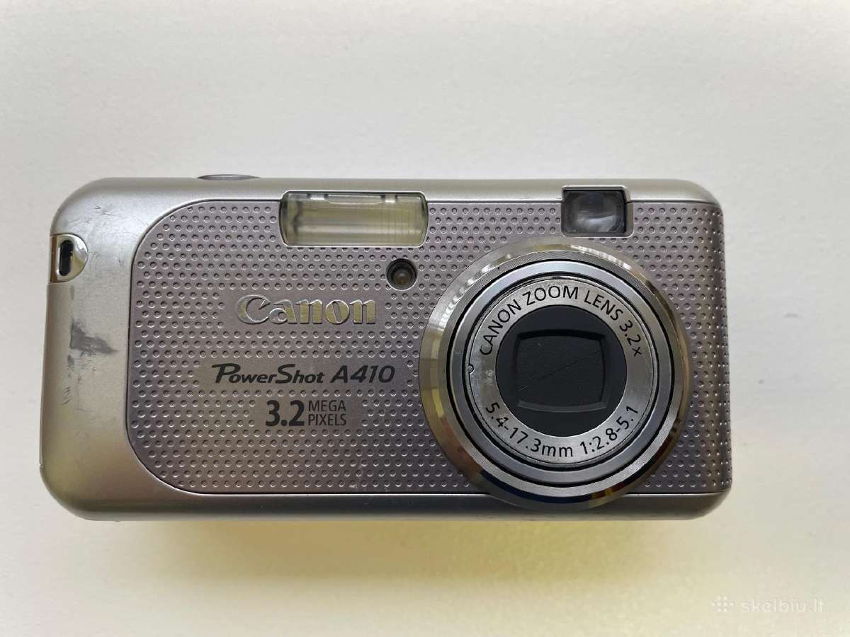 Canon Powershot A410 su defektu tik 25 Eur