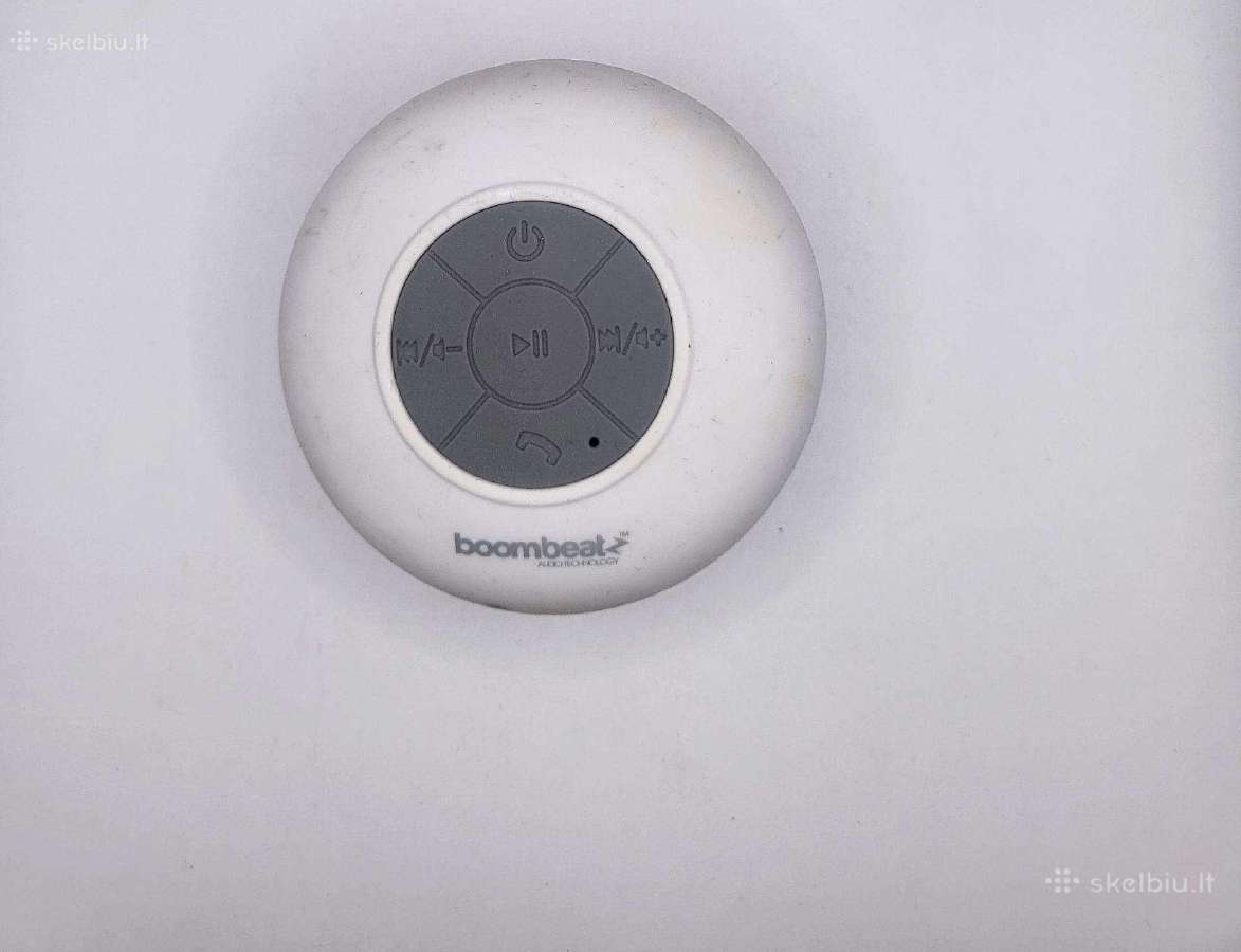 Boombeat Bluetooth dušo kolonėlė, balta, naudota - nuotraukos Nr. 2