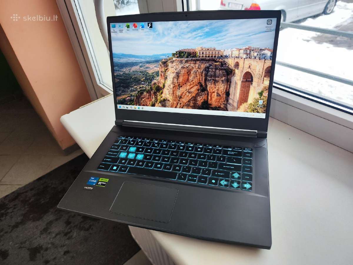 Msi i5 12th/144hz/16gb/rtx/SSD/w11 - nuotraukos Nr. 5