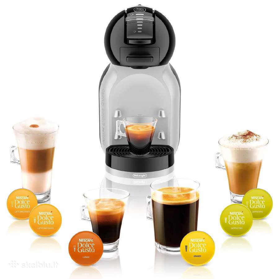 Dolce Gusto Edg155 Bg, juoda sp./pilka sp.