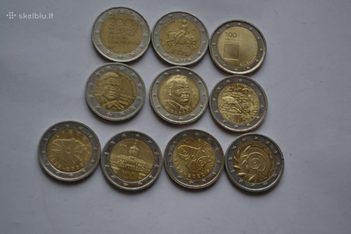 2 Euru monetos