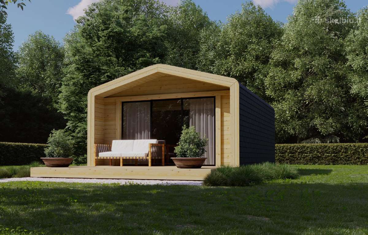 Pirtys, mediniai namai, žaidimų aikštelės - nuotraukos Nr. 20