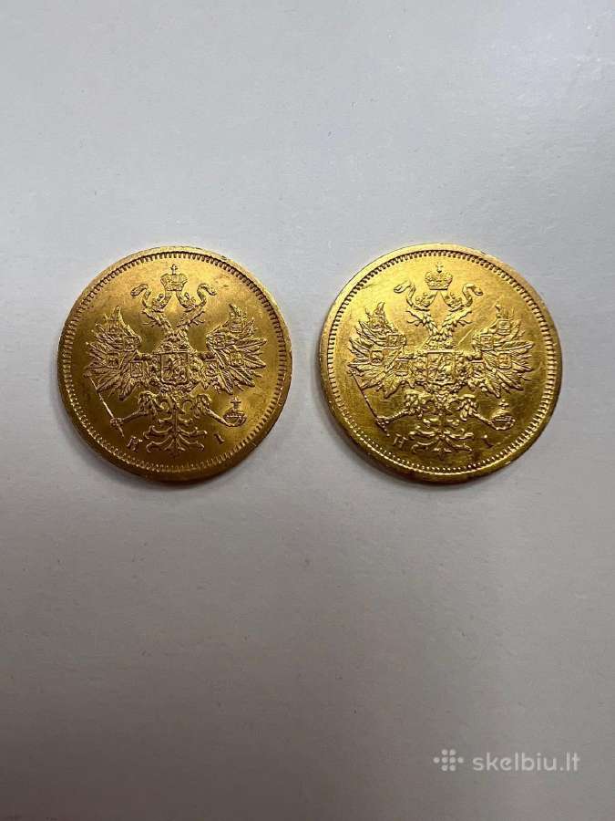 Parduodu auksines, senas monetas - nuotraukos Nr. 8