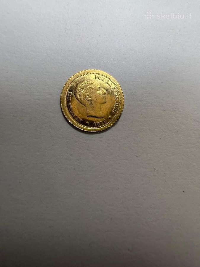 Parduodu auksines, senas monetas - nuotraukos Nr. 16