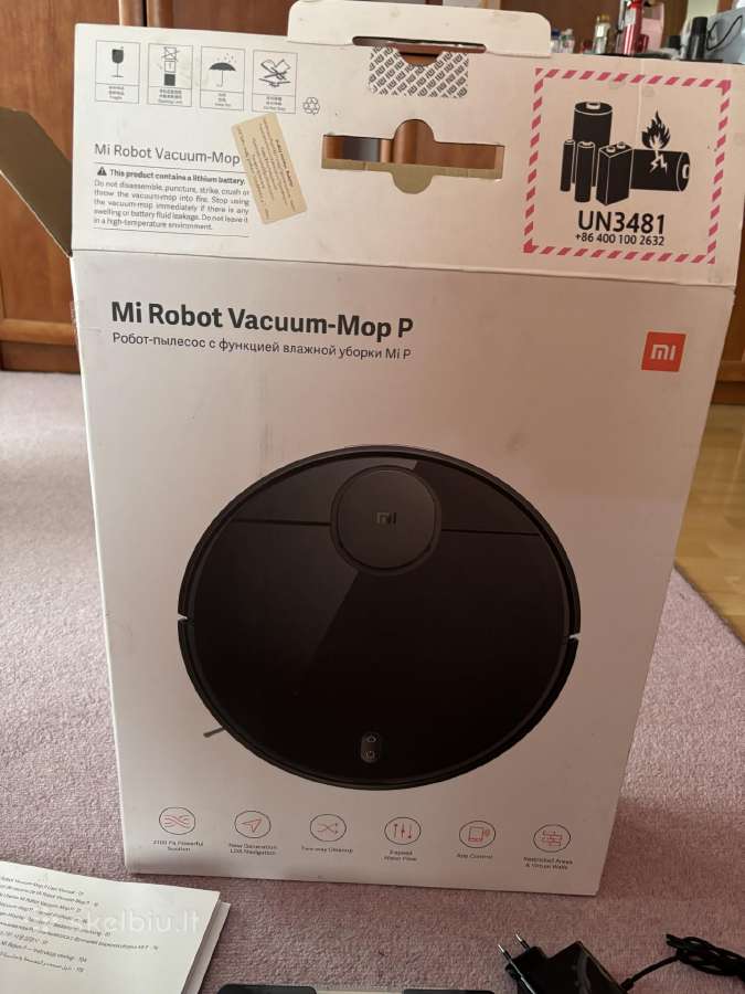 Parduodamas robotas siurblys Mi Robot Vacum Mop P - nuotraukos Nr. 3