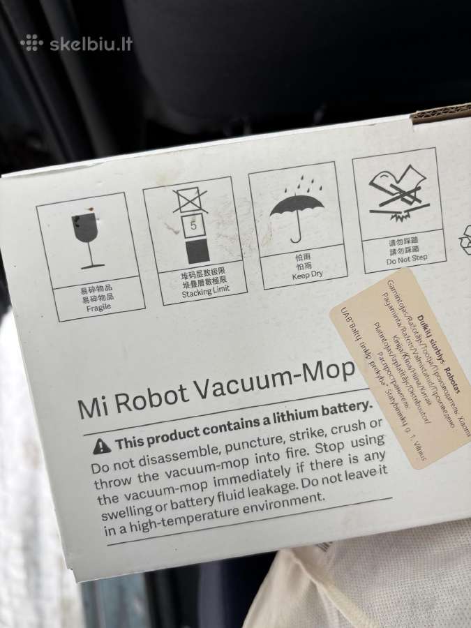 Parduodamas robotas siurblys Mi Robot Vacum Mop P - nuotraukos Nr. 14