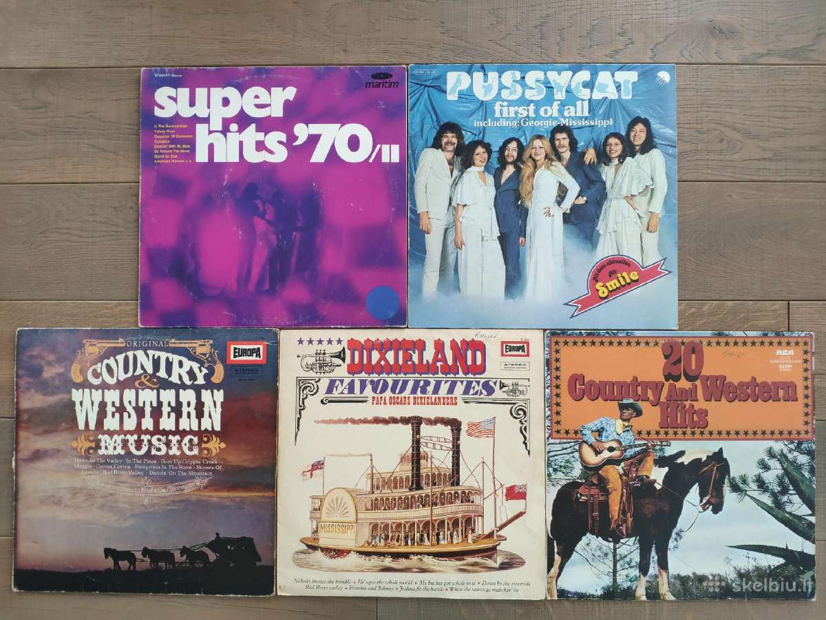 Vinilinės plokštelės 60-70-80 - nuotraukos Nr. 22