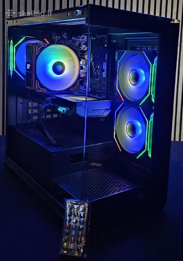 Gaming Ryzen 7 5700x / 1tb / Rx 9060xt 16gb Video! - nuotraukos Nr. 5